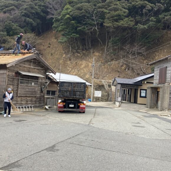 【蔵の解体】京丹後市久美浜町。