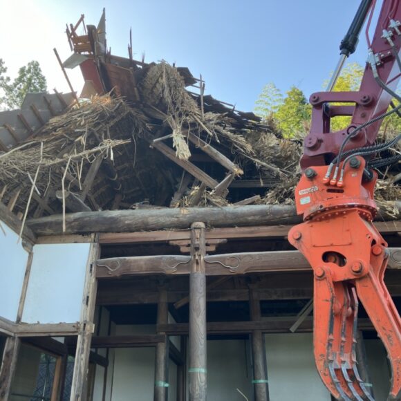 【お寺の解体】京丹後市久美浜町。