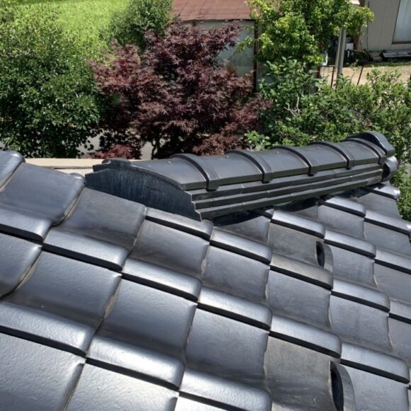 【住宅棟瓦積み直し】京丹後市