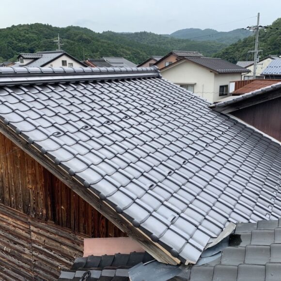 【住宅屋根瓦葺き替え】京丹後市