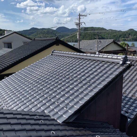 【住宅屋根瓦葺き替え】京丹後市